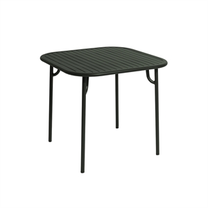 Petite Friture WEEK-END Square Table Glass Green