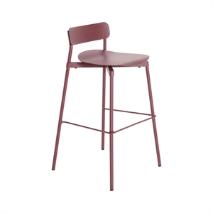 Petite Friture FROMME Bar Stool H65 Maroon