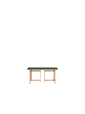 Moebe Rectangular Dining Table 160x90 Green
