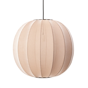 Made By Hand Knit-Wit Round Pendant Sand Stone Ø60