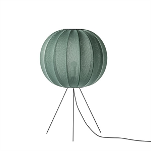Made By Hand Knit-Wit Round Floor Lamp Medium Ø60 Tweed Green