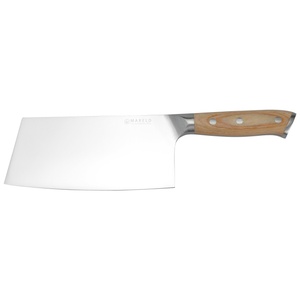 Mareld European Cleaver Knife 18 cm Light Wood