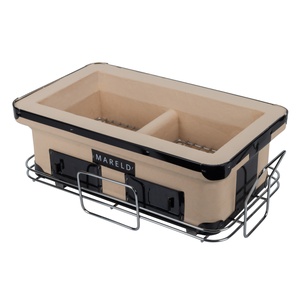 Mareld Hibachi Japanese Table Grill Clay