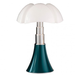 Martinelli Luce Pipistrello Table Lamp 1965 Blue-Green
