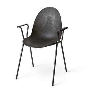 Mater Eternity Dining Chair M. Armrest Coffee/ Black Base
