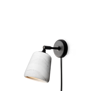 NEW WORKS Material Wall Lamp White Marble