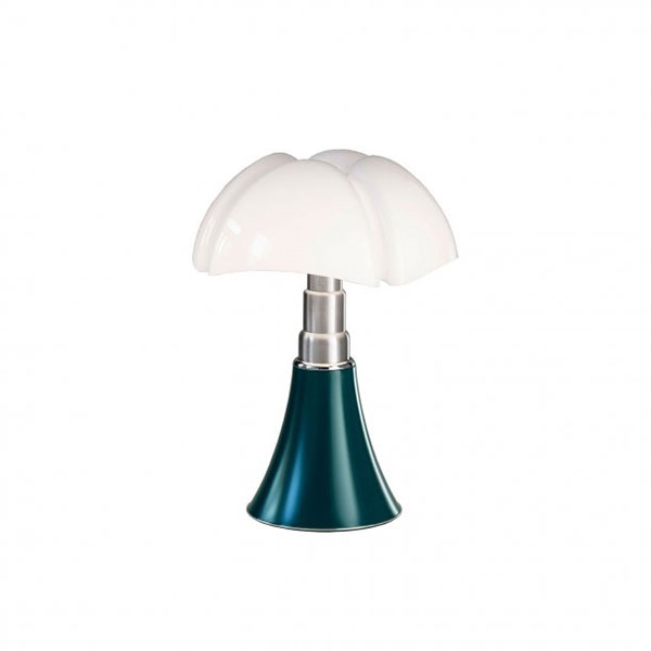 Martinelli Luce Mini Pipistrello 1965 Table Lamp Blue-Green Cordless