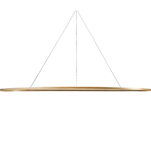 Nemo Ellisse Mega Pendant Light Gold/White Downlight 3000k