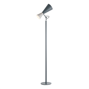 Nemo Parliament Floor Lamp White and Gray