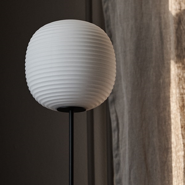 Lantern Floor Lamp From New Works, White Lantern Floor Lamp
