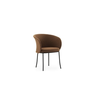 Normann Copenhagen Knit Dining Chair Black/Brandy