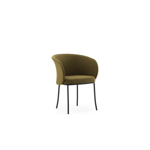 Normann Copenhagen Knit Dining Chair Black/Olive