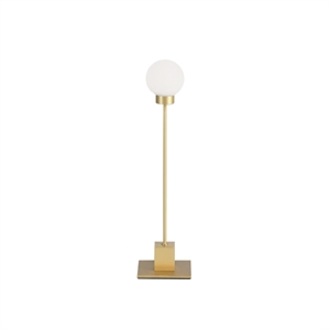 Northern Snowball Brass Table Lamp