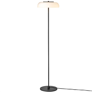 Nuura Blossi Floor Lamp Black/ Opal White