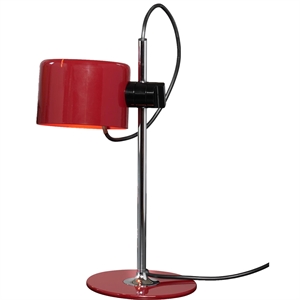Oluce Mini Coupé 2201 Table Lamp Scarlet Red