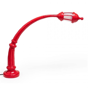 Seletti Street Table Lamp Red