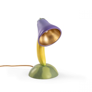 Seletti Vitamin Collection Eggplant Table Lamp Multicolored