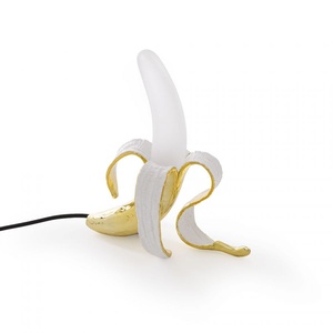 Seletti Studio Job Banana Table Lamp Louie Gold