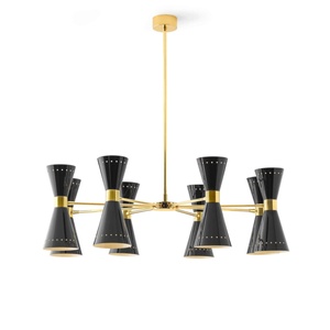 Stilnovo Megafono Pendant 16 Gold/ Black/Ivory