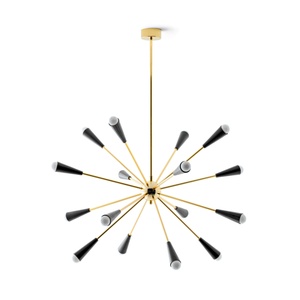 Stilnovo Sputnik Pendant 16 Gold/ Black