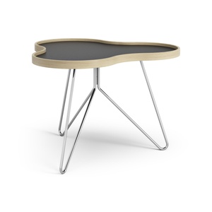 Swedese Flower Coffee Table 66x62 Black/Oak/ Chrome