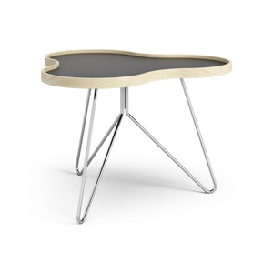 Swedese Flower Coffee Table 66x62 Black/Beech/ Chrome