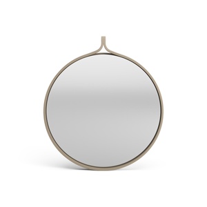 Swedish Comma Mirror Ø52 Nutmeg