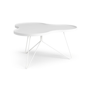 Swedese Flower Mono Coffee Table 90x84 White