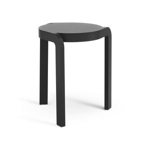 Swedese Spin Stool Black Lacquered Ash