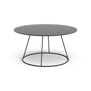 Swedese Breeze Coffee Table Ø80 Black