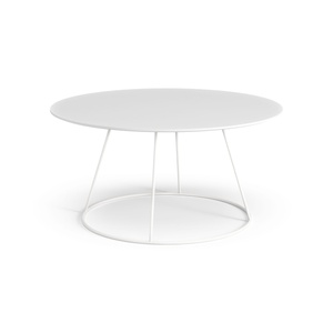 Swedese Breeze Coffee Table Ø80 White