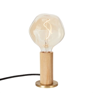 Tala Knuckle Table Lamp Oak M. Voronoi-I Bulb