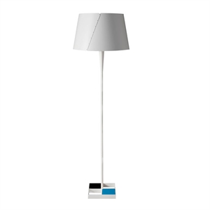 TATO De-Lux D4 Floor Lamp Blue & Matt White