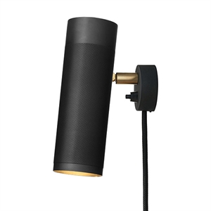Thorup Copenhagen Patrone Wall Lamp Black Burnished Brass