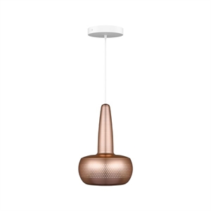 Umage Clava Pendant with Rosette Brushed Copper/White