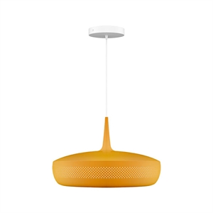 Umage Clava Dine Pendant with Rosette Yellow/ White