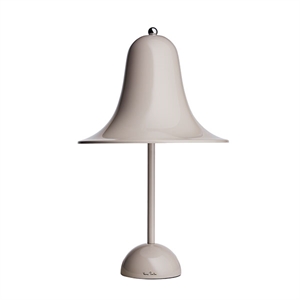 Verner Panton Pantop Table Lamp Gray Sand Ø23 cm