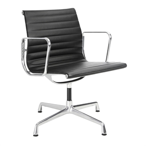 Vitra Aluminum EA 108 Office Chair M. Swivel Black/ Corm