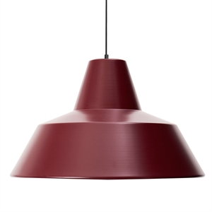 Made By Hand Workshop Lamp Pendant Wine Red W5