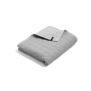 HAY Mega Dot Bedspread 198x245 Light Gray