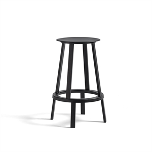 HAY Revolver Barstool Low Black