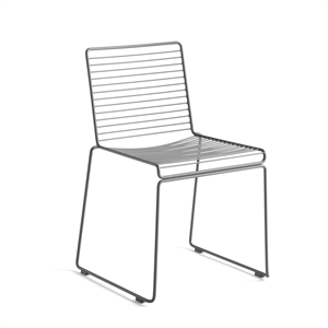 HAY Hee Dining Chair Asphalt Gray