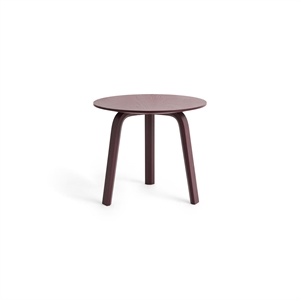 HAY Bella Coffee Table Ø45xH39 Dark Bordeaux