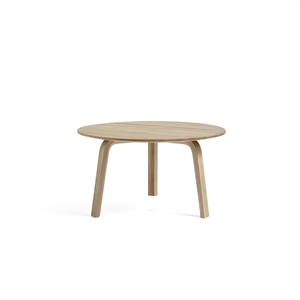 HAY Bella Coffee Table Ø60 x H32 Lacquered Oak