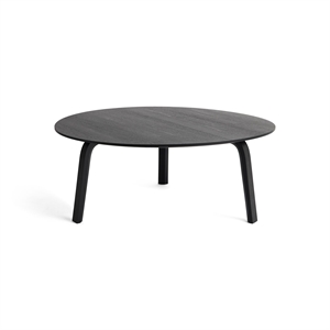 HAY Bella Coffee Table Ø82xH32 Water-based Black Oak
