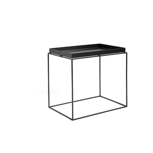 HAY Tray Side Table Large Black