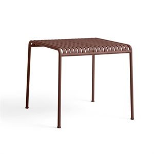 HAY Palisade Table L82.5 Iron Red