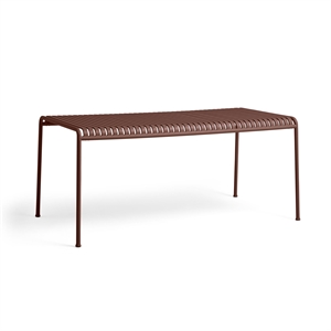 HAY Palisade Table L170 Iron Red