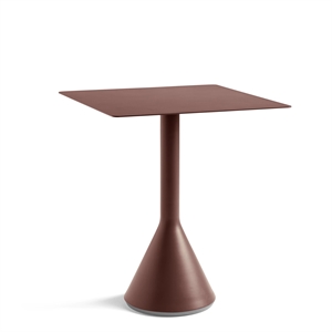 HAY Palissade Cone Table L65 Iron Red