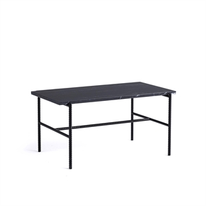 HAY Rebar Coffee Table Small Black Marble